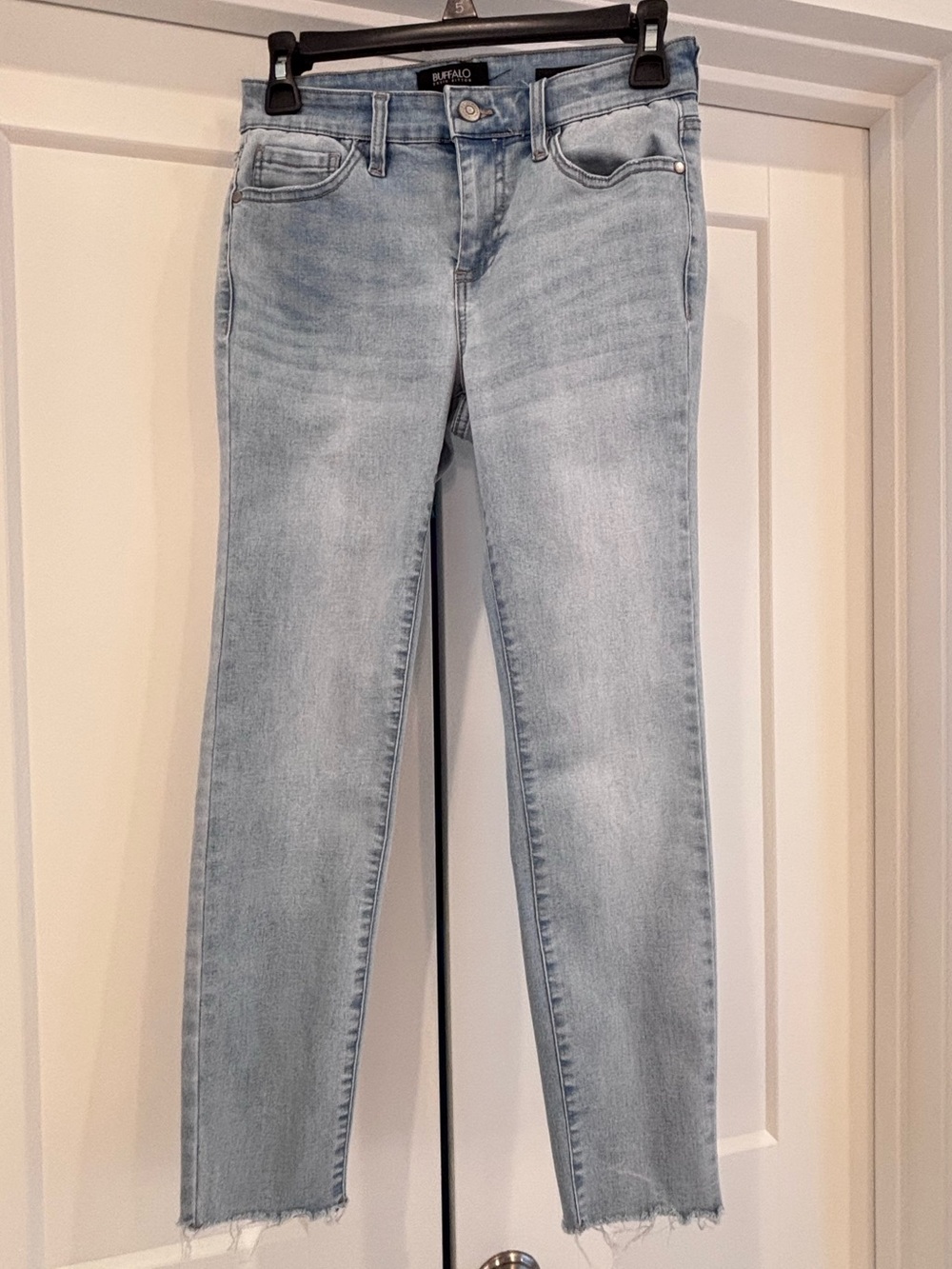 Buffalo Light Blue Women’s Ankle-Length Jeans